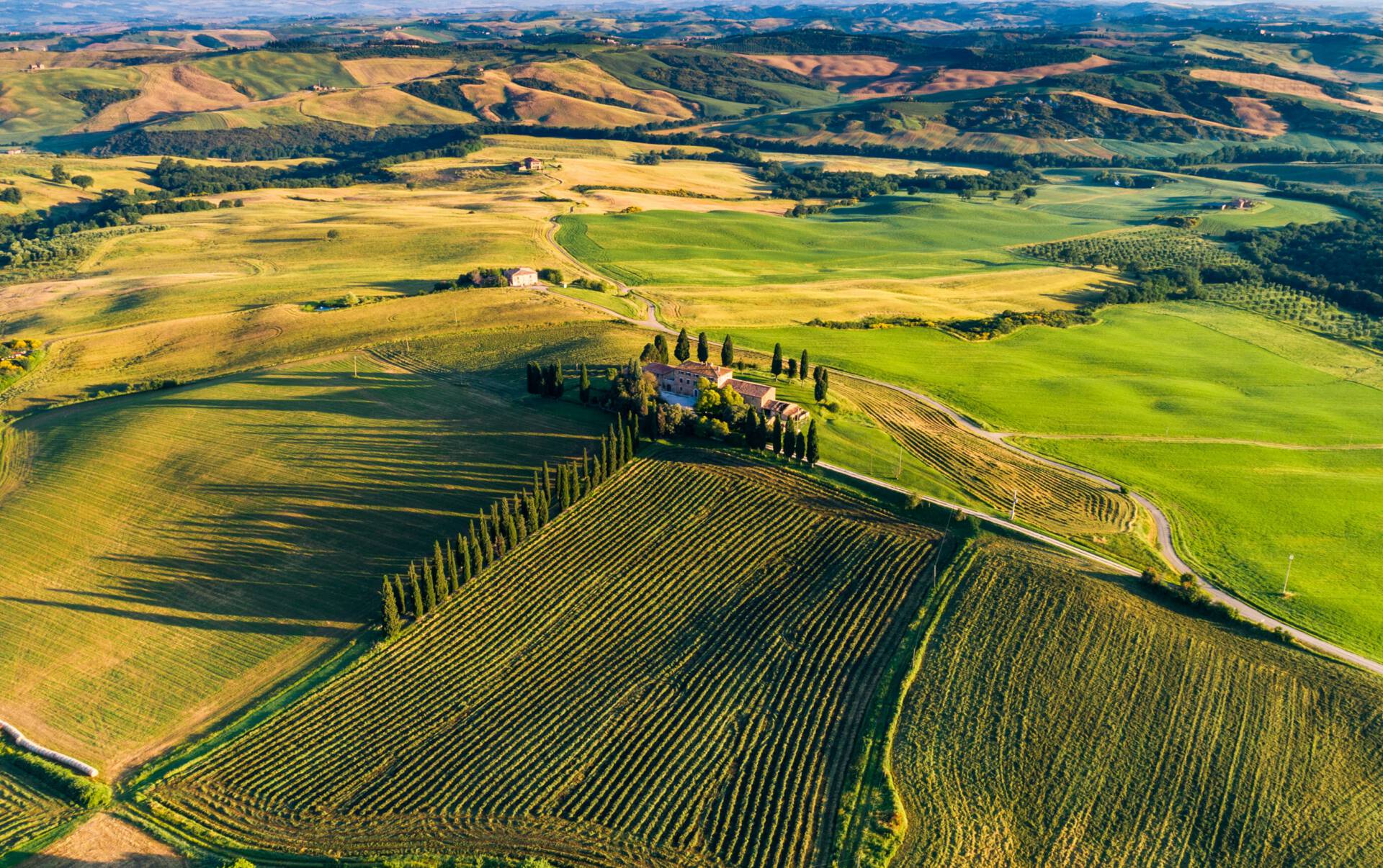 Toscane uitzicht